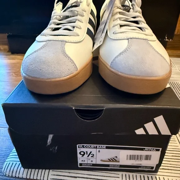 Adidas VL Court Base Women’s Sneaker Running Shoe 9.5 - Picture 6 of 13